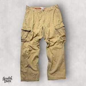 Outer Rim Men's Cargo Pants Size 34x30 Tan Durable Comfortable Outdoor Workwear
